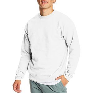 Men’s EcoSmart Fleece Sweatshirt white